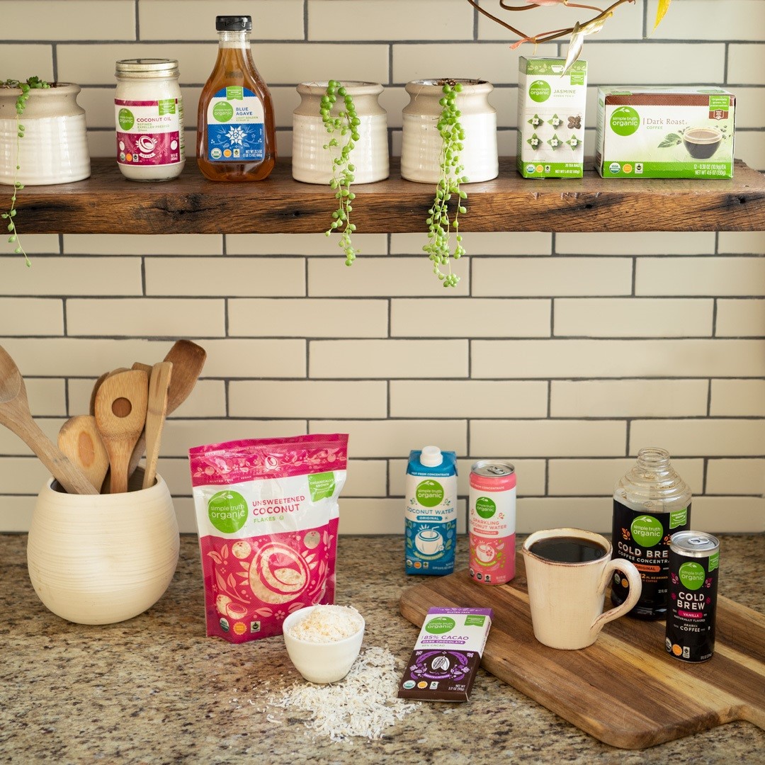 Kroger Fair Trade Certified Products in kitchen